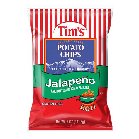 Tim's Potato Chips, Jalepeno – Utz Quality Foods