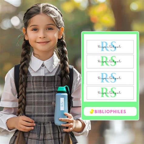 Buy Personalized Signature Waterproof Stickers | Set of 40 Online On Zwende