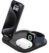 Belkin MagSafe Qi2 Wireless Charger | 2-in-1 Magnetic Foldable 15W ...