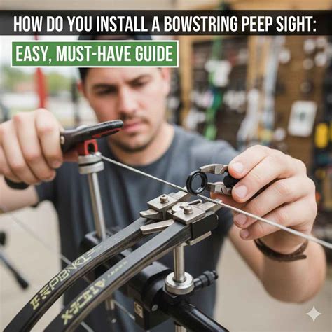 How Do You Install a Bowstring Peep Sight: Easy, Must-Have Guide