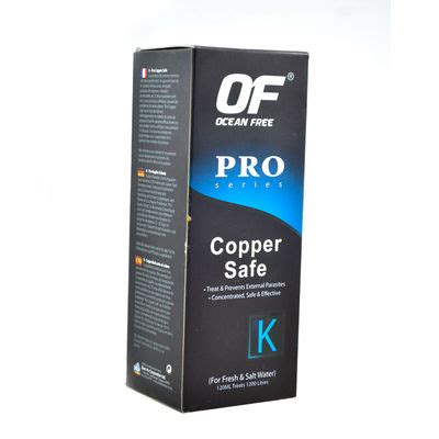 Ocean Free Pro Series Copper Safe (120ml) For External Parasites Like ...