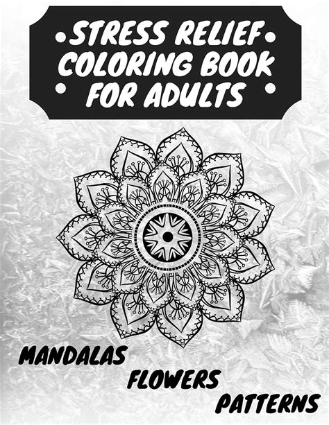 Buy Stress Relief Coloring Book for Adults: The Adult Coloring Book for ...