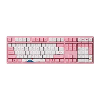Amazon.in: Buy Akko World Tour Tokyo 108-Key R1 Wired Pink Mechanical ...
