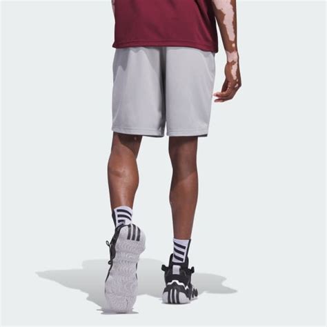 adidas Legends Shorts - Grey | Free Shipping with adiClub