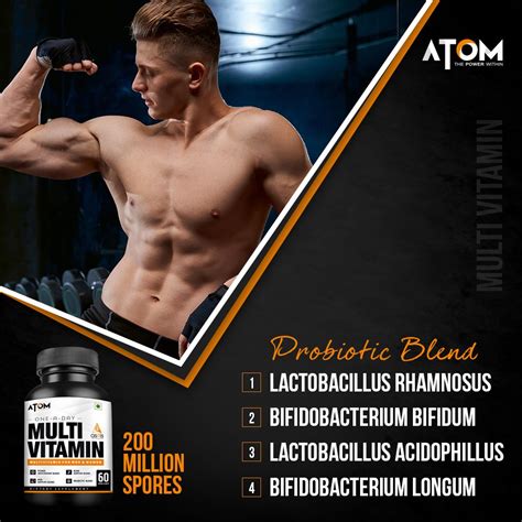 AS-IT-IS ATOM Multivitamin for Men & Women - 60 capsules | 31 Vital Nu