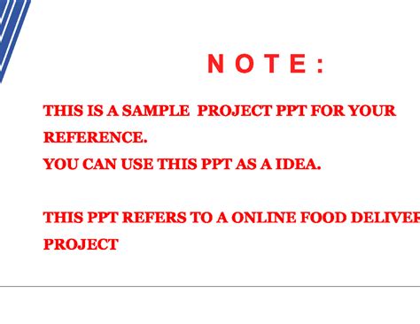 Ppt a - it is minoir project - NOTE: THIS IS A SAMPLE PROJECT PPT FOR ...