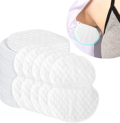 Arqumi [150 Pack] Disposable Underarm Sweat Pads for Women Men, Armpit ...