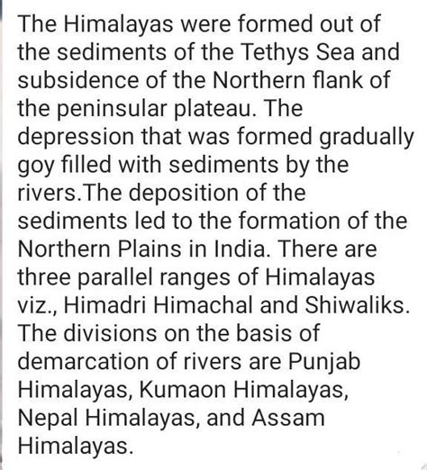 1. Mountains ranges in the eastern part of Indian forming its boundary ...