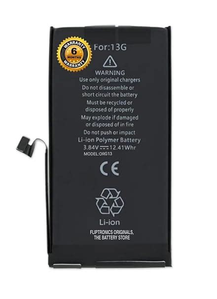 Original Battery for iPhone 13 A263 A2482 A2631 A2634 A2635 Battery ...