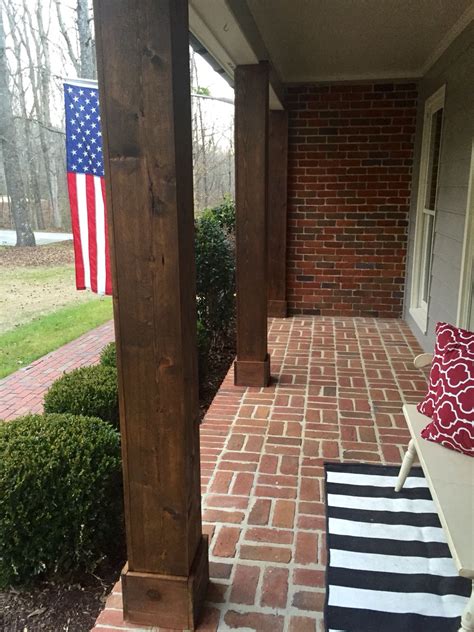 Image result for How to Build a Porch Column