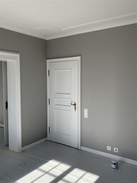 Minimalist Architecture: Grey Wall, White Door
