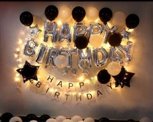 Flipkart.com | Trixzoom Solid Happy Birthday foil Balloon with 2 mini ...