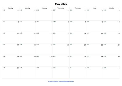 How Many Days Till May 29 2026 How Long Until may 20th 2026 ...