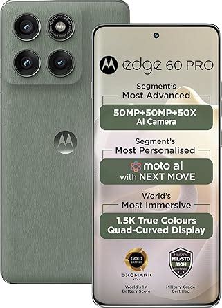 Motorola Edge 60 Pro (Pantone Shadow, 512 GB) (16 GB RAM) : Amazon.in ...