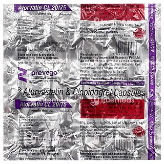 Atorvatin Cl 2075 Mg Capsules 15 - Uses, Side Effects, Dosage, Price ...