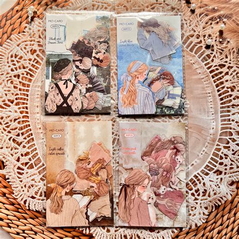 30 Pcs Turning Point Series Elegant Character Holiday Decorative Stick ...