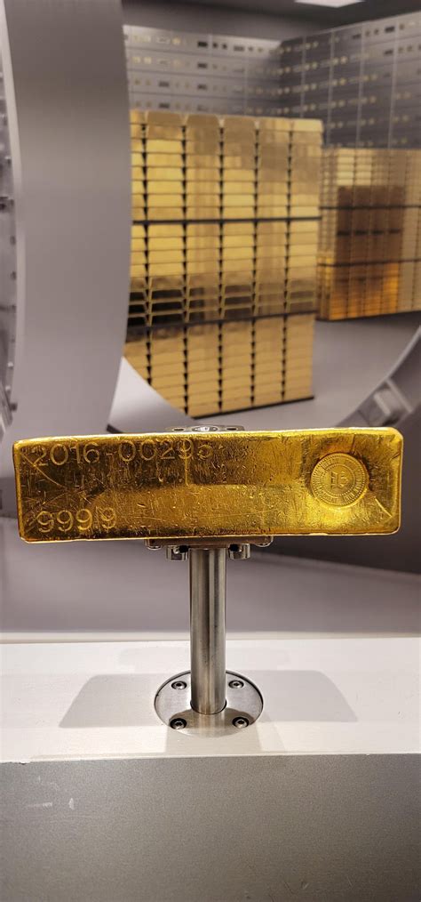 Did a guided tour at the Royal Canadian Mint today. Was able to handle ...