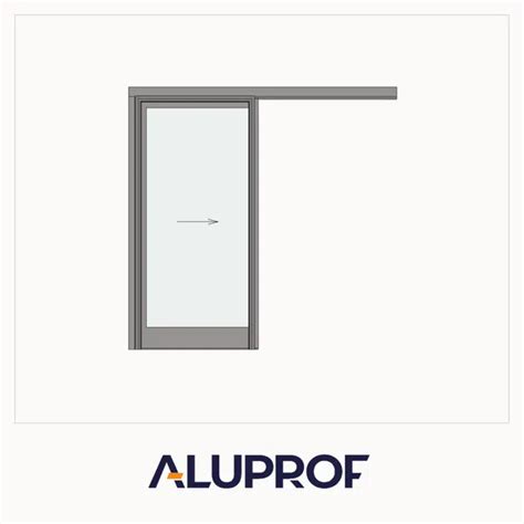 BIM objects - Free download! MB-DPA Automatic Sliding Single Door MB-45 ...