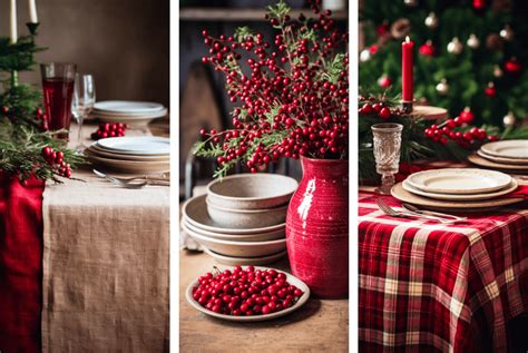 Image result for Cheap Rustic Christmas Table Decorations