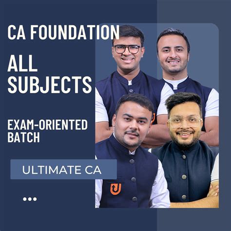 CA Foundation All Subjects | Exam-Oriented Batch By Ultimate CA – CA Point