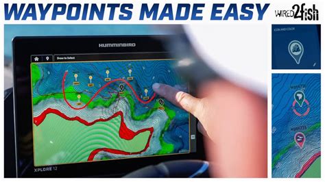 Image result for Humminbird Setting Waypoints