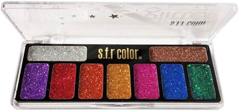 s.f.r color Glitter Eyeshadow Palette Multicolor 6814-03 - Price in ...