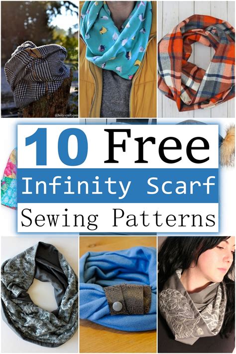 Image result for Infinity Scarf Sewing Pattern
