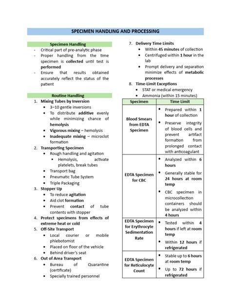 Image result for Specimen Processor Training