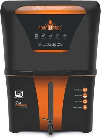 AquaDpure Waste and Reject Water Collecting Translucent Tank 15 L RO ...