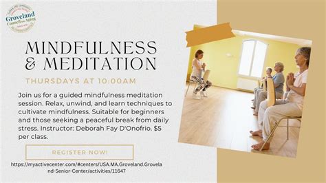 Mindfulness & Meditation, 183 Main St, Groveland, MA, United States ...