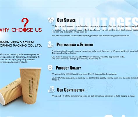 Company Overview - Xiamen XieFa Vacuum Forming Packing Co., Ltd.