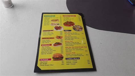 Menu at NIKKI RASOI, Parwanoo