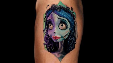 Image result for Tim Burton Corpse Bride Tattoo Stencils