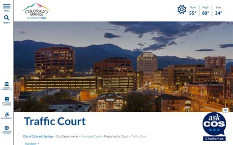 El Paso County Traffic Ticket Records - Colorado Springs