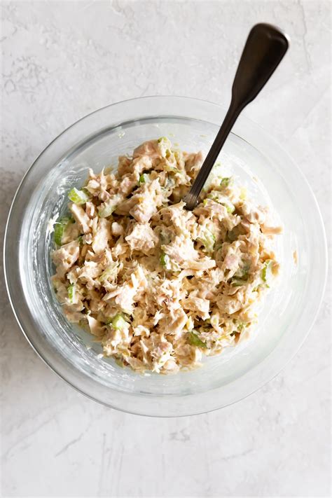 Quick & Easy Tuna Salad with Celery and Relish - A Sassy Spoon®