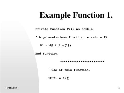 Visual Basic Function 的图像结果