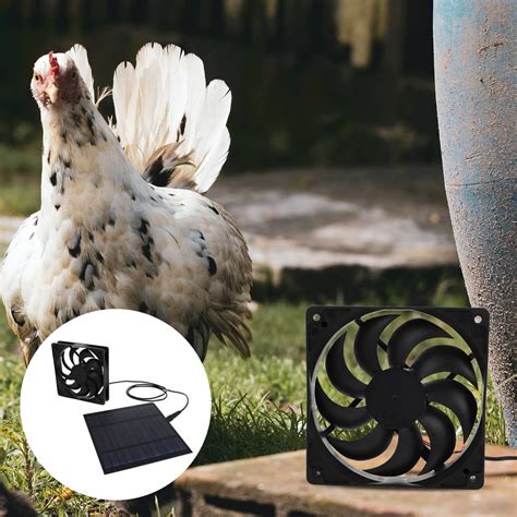 Buy Solar Panel Powered Fan Ventilator: Mini Exhaust Fan 5W for ...