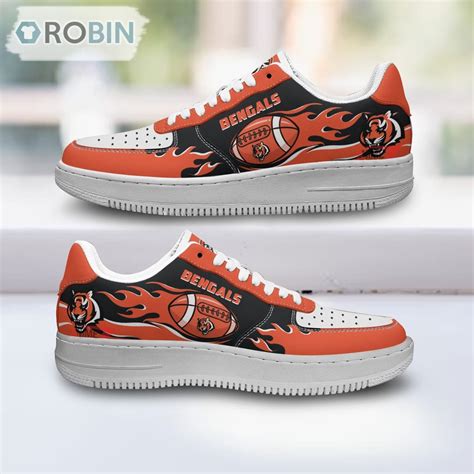 Cincinnati Bengals Air Sneakers, NFL Custom Sports Shoes ...