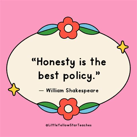 11 Honesty Quotes for Kids - LittleYellowStar