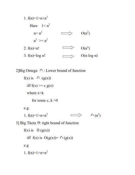 Image result for Asymptotic Notations with Some Example Problems