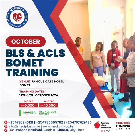 Master Life-Saving Skills with Our BLS & ACLS Bomet Training Event ...