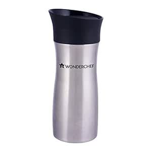 Wonderchef Travel Bot, 300ml, Double Wall Stainless Steel Vacuum ...