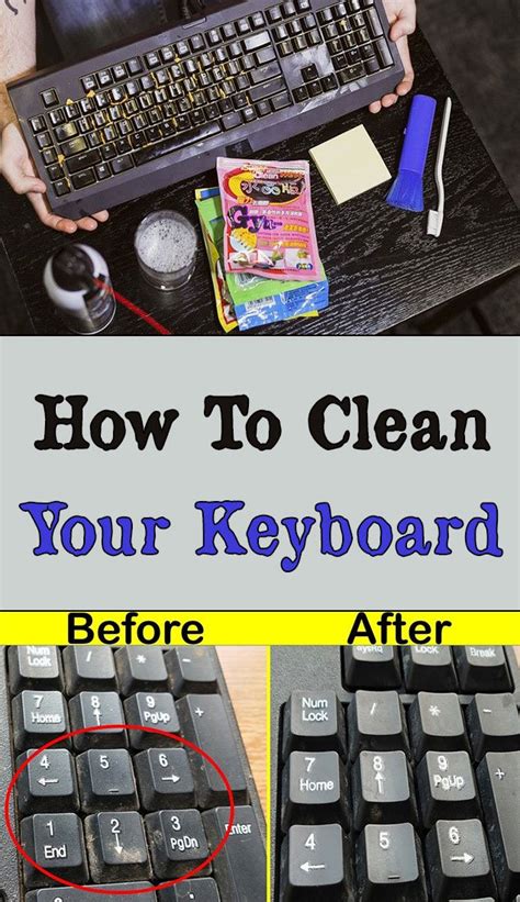 Image result for How to Clean Computer Keyboard Buttons