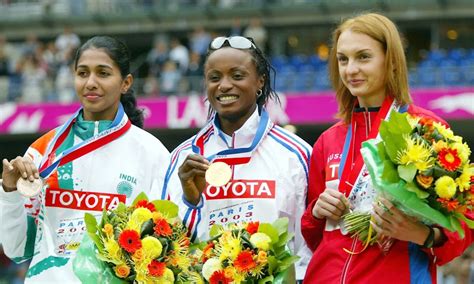 When Anju Bobby George won India's only medal at the World Athletics ...