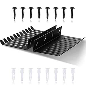 Buy 2 Pcs Wall Mountable Cable Hanger 10 Slots Cable Rack for Cord Wire ...