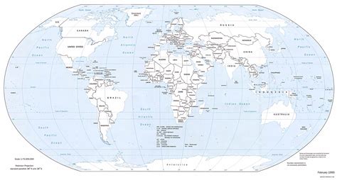 5 Amazing Free Printable World Political Map Blank Outline in PDF ...