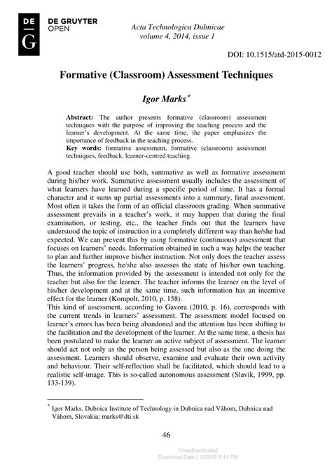 Image result for Formative Assessment Techniques