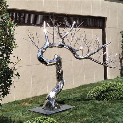 镜面不锈钢树雕塑是最具有艺术魅力的园林景观雕塑|纯艺术|雕塑|咨询13928209487 - 原创作品 - 站酷 (ZCOOL)