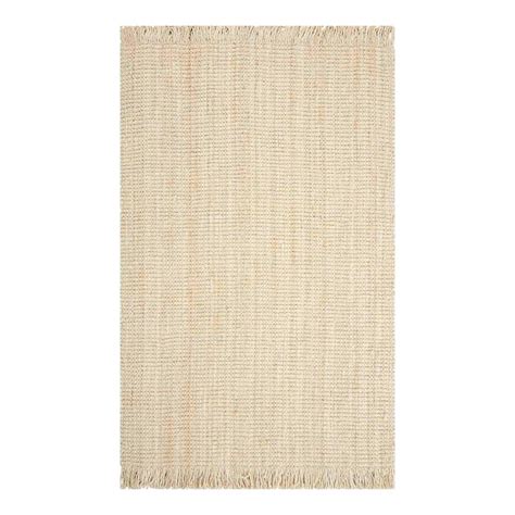 Fairfax Jute Fringe Accent Rug 3x5 | At Home