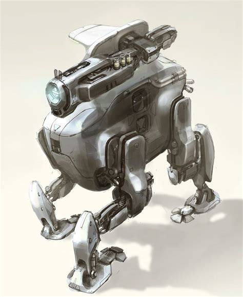 concept robots: Concept robot art by Sean Yoo | Robot concept art ...